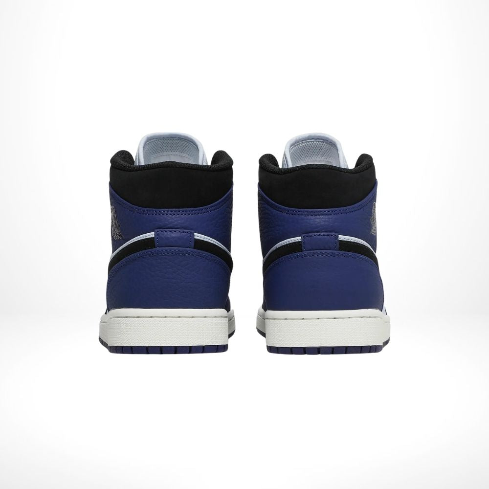 Air Jordan 1 Mid Deep Royal Blue Black