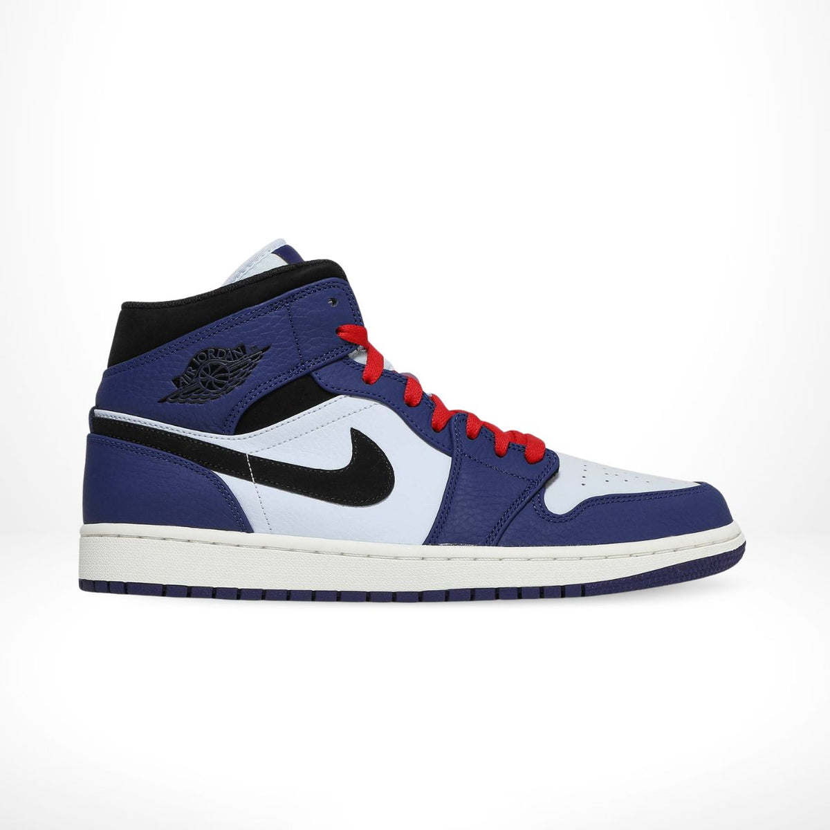 Air Jordan 1 Mid Deep Royal Blue Black