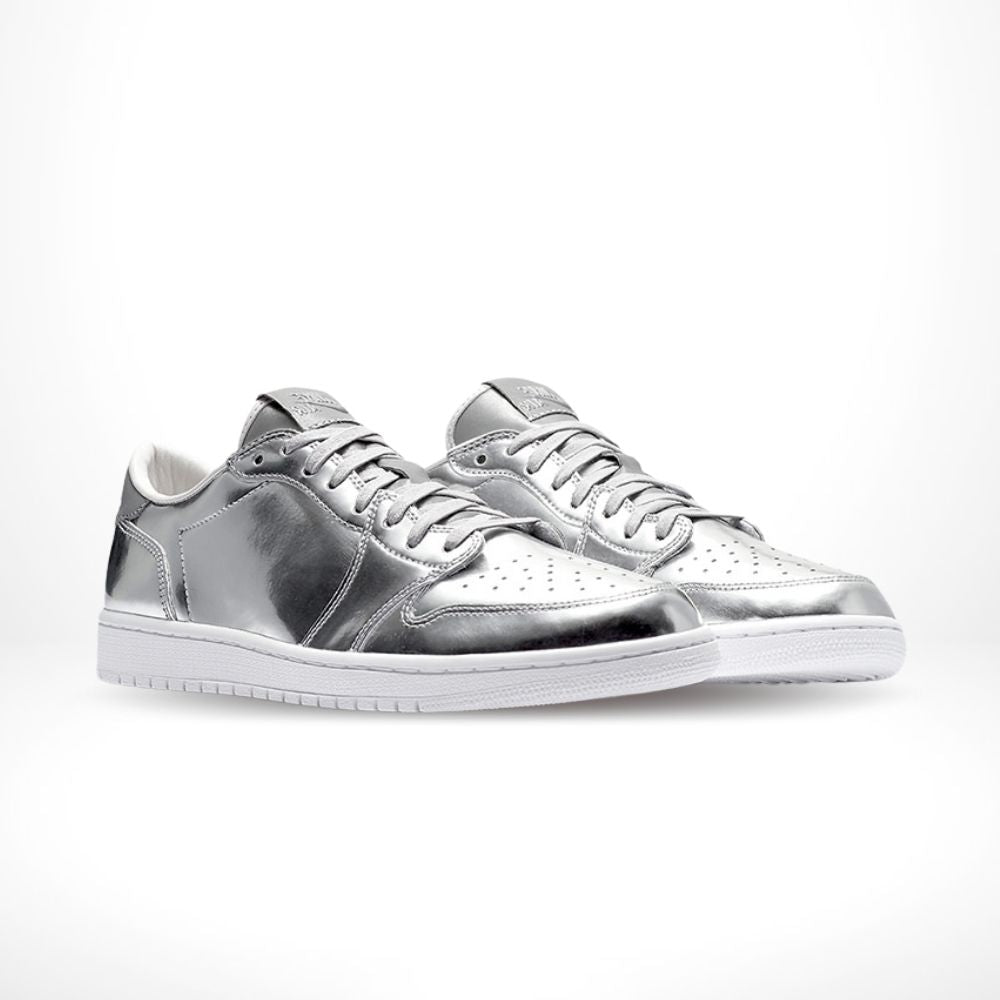 Air Jordan 1 Low Pinnacle Metallic Silver