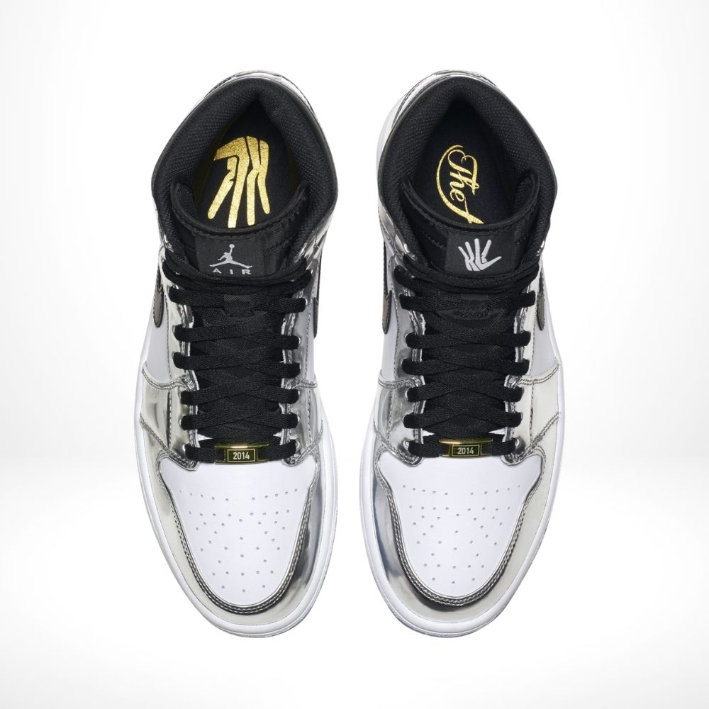 Air Jordan 1 Retro High Think 16 Pass The Torch Chrome White