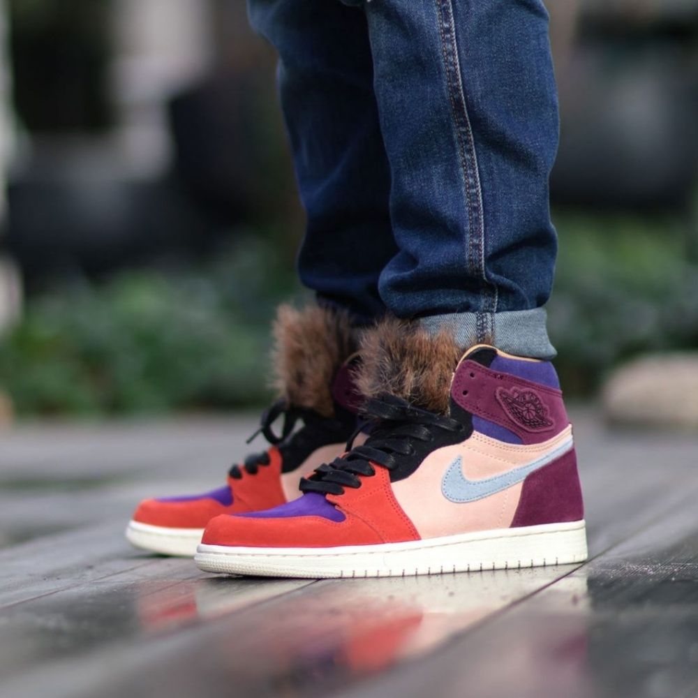 Air Jordan 1 Retro High X Aleali May Court Lux Multicolor