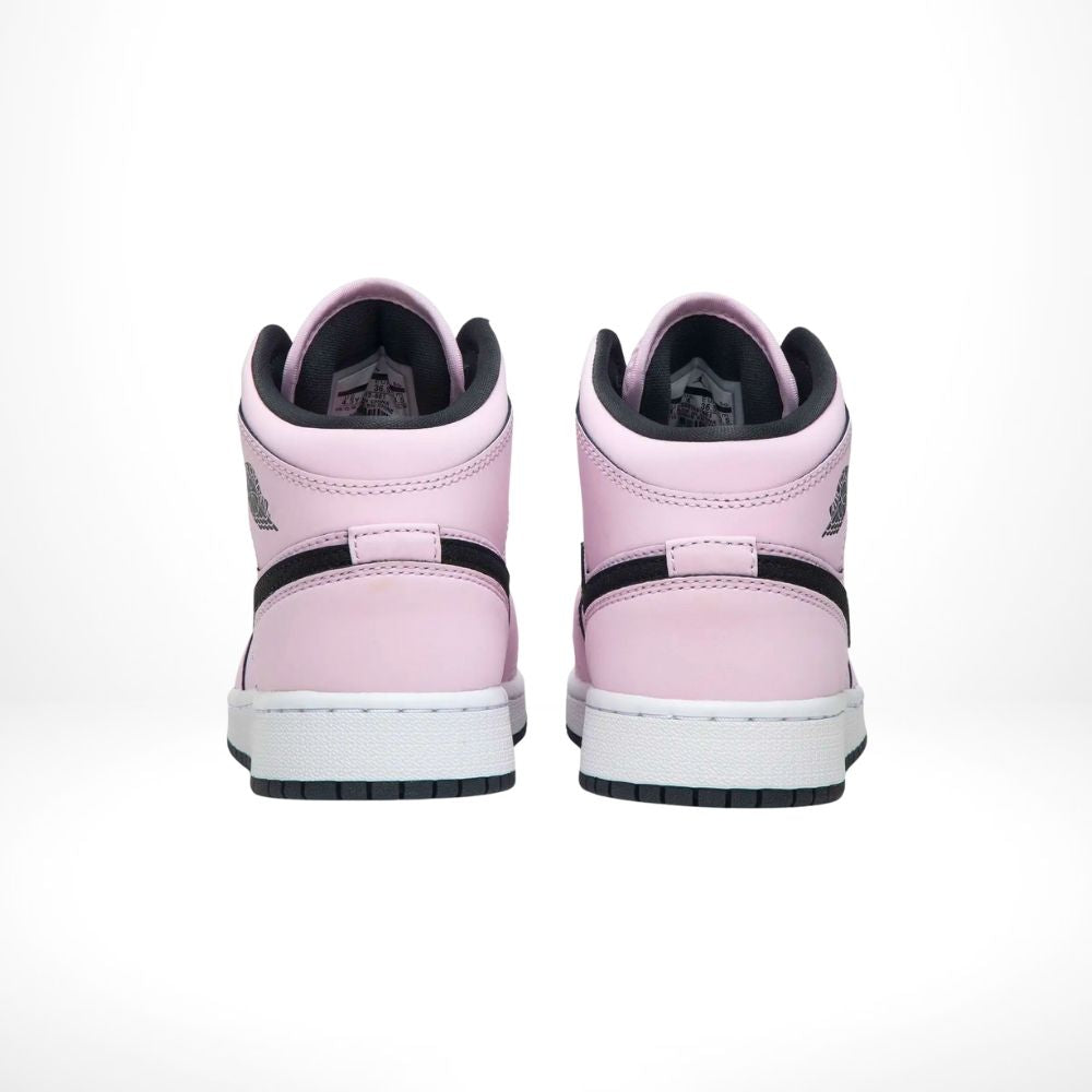 Air Jordan 1 Mid Pink Foam Black