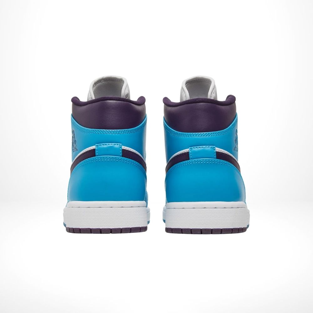 Air Jordan 1 Mid Hornets Blue White