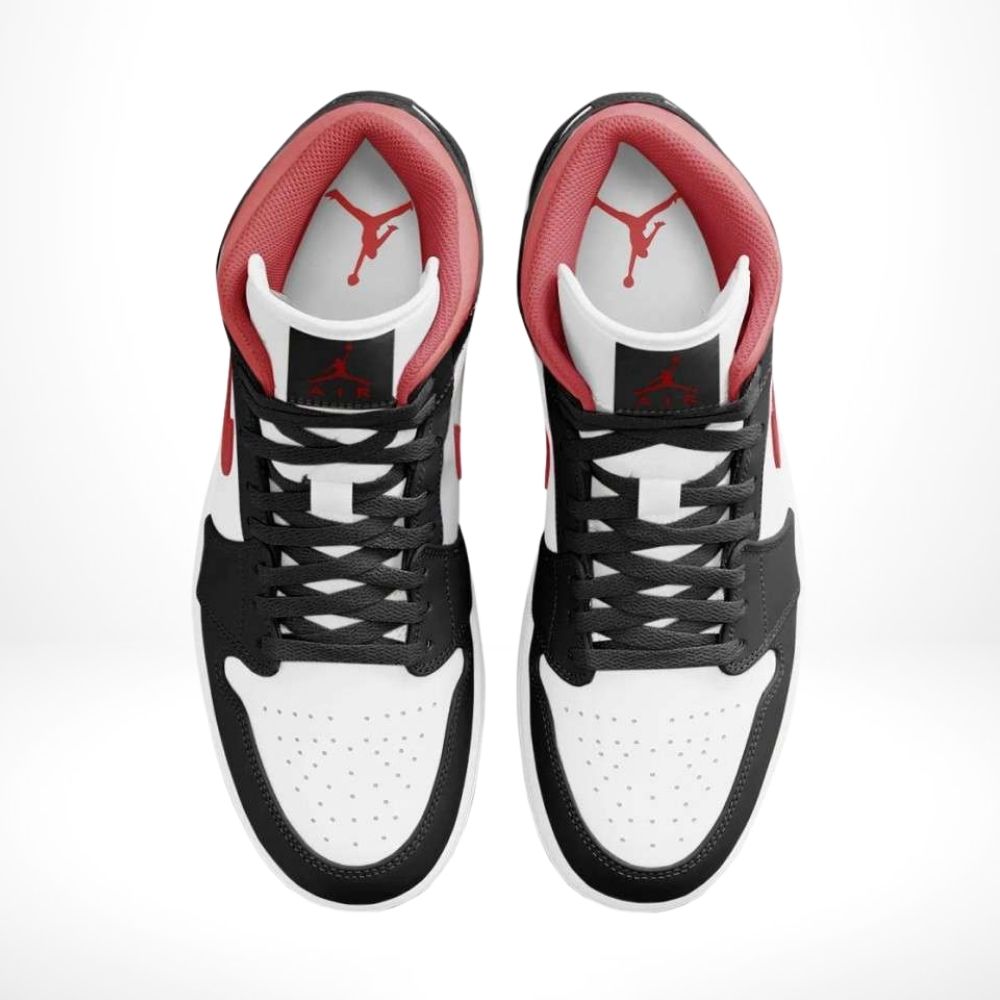 Air Jordan 1 Mid Gym Red Black White