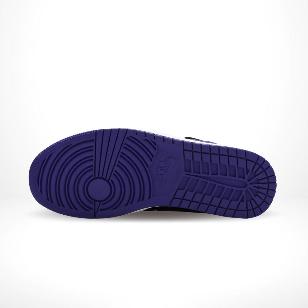 Air Jordan 1 Mid Black Dark Concord Black