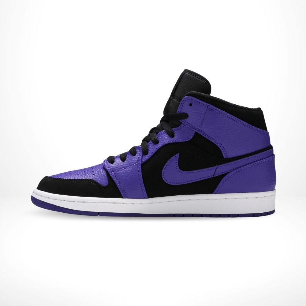 Air Jordan 1 Mid Black Dark Concord Black