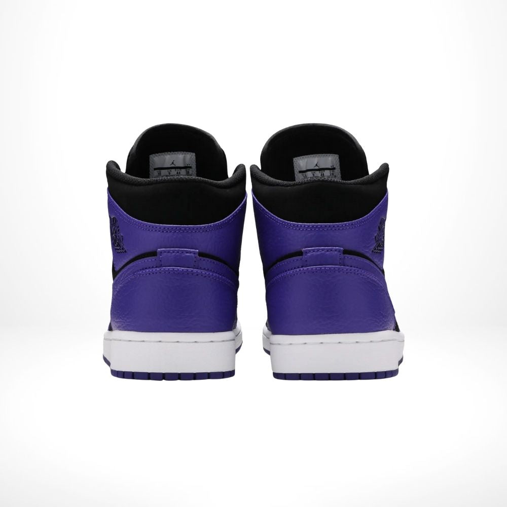 Air Jordan 1 Mid Black Dark Concord Black