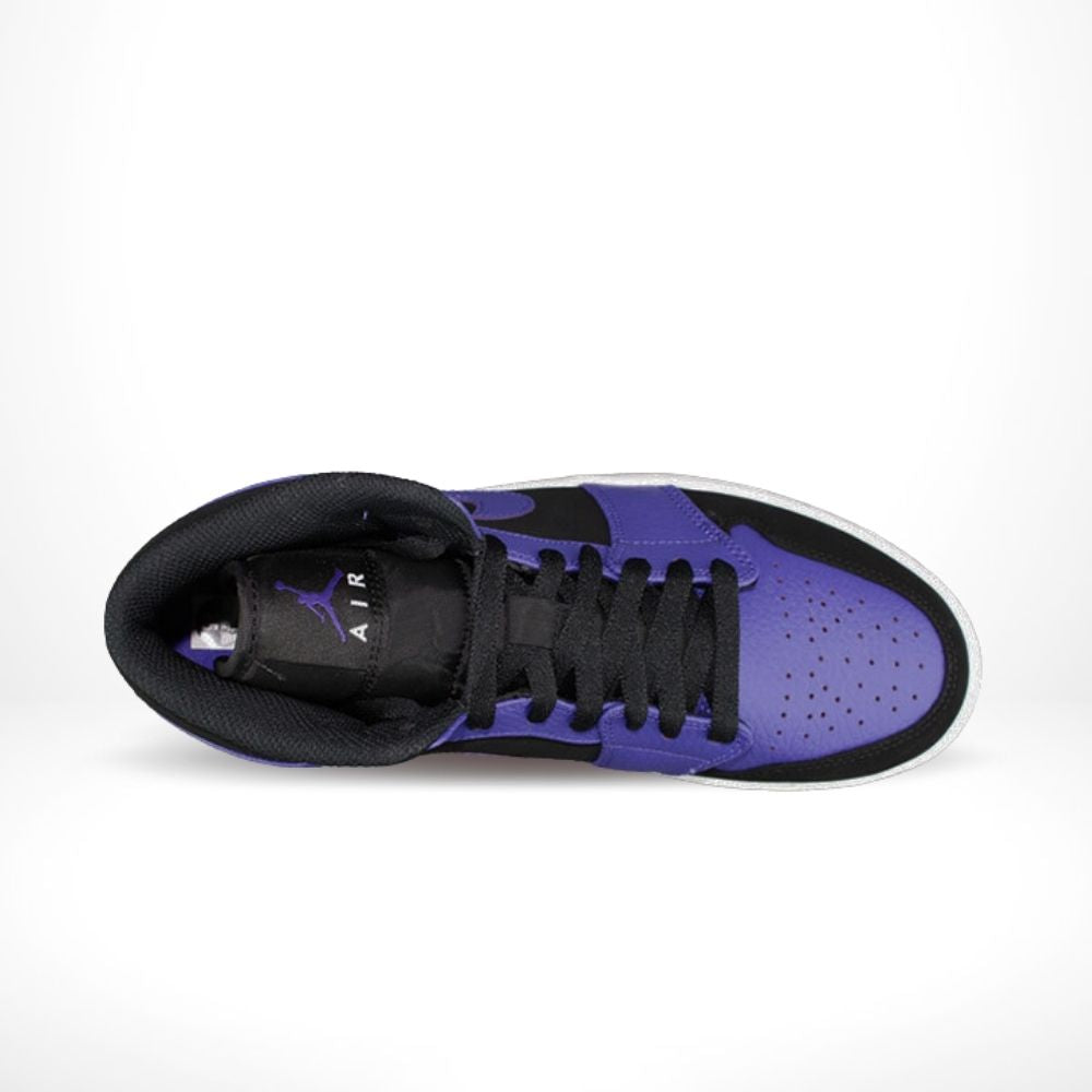 Air Jordan 1 Mid Black Dark Concord Black