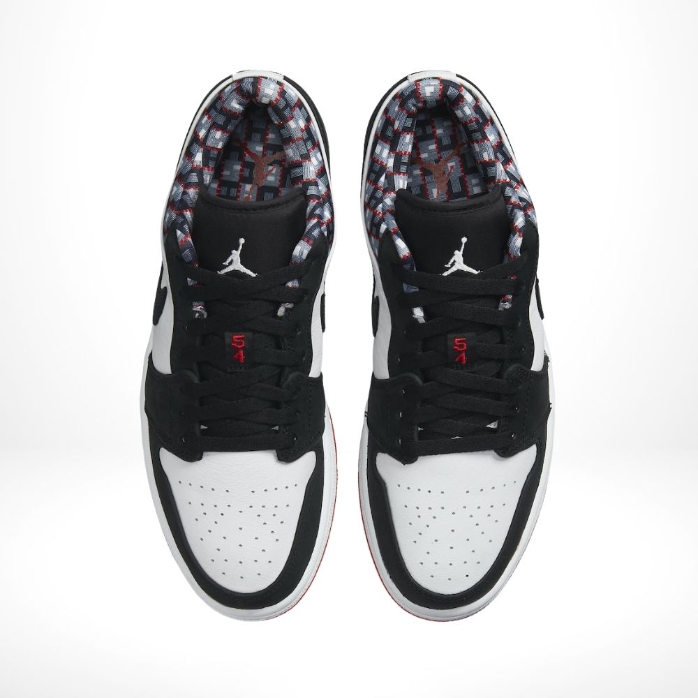 Air Jordan 1 Low Quai 54 Black White