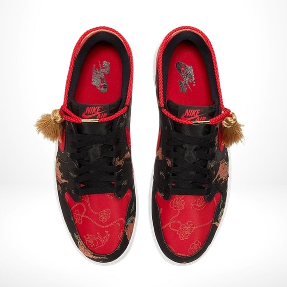 Air Jordan 1 Low OG Chinese New Year Black Red
