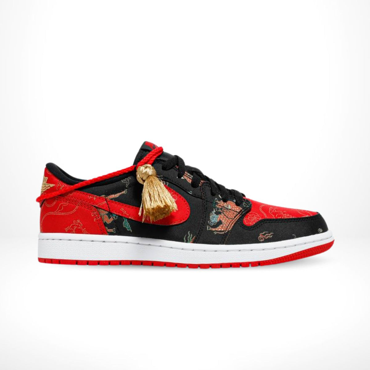 Air Jordan 1 Low OG Chinese New Year Black Red