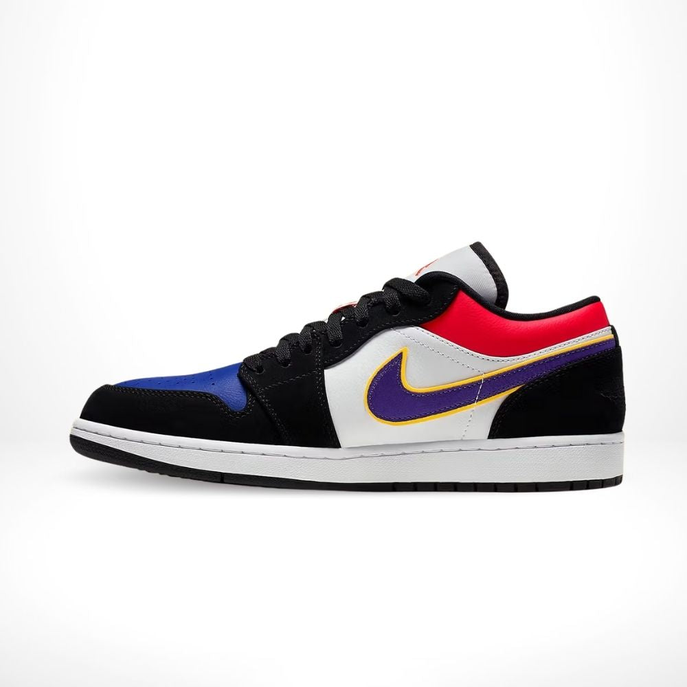 Air Jordan 1 Low Lakers Top 3 Black Court Purple