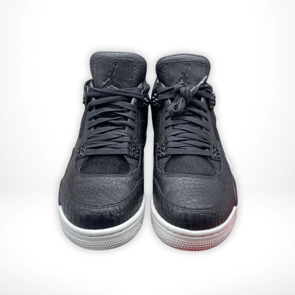 Air Jordan 4 Retro Pony Hair Black Sail