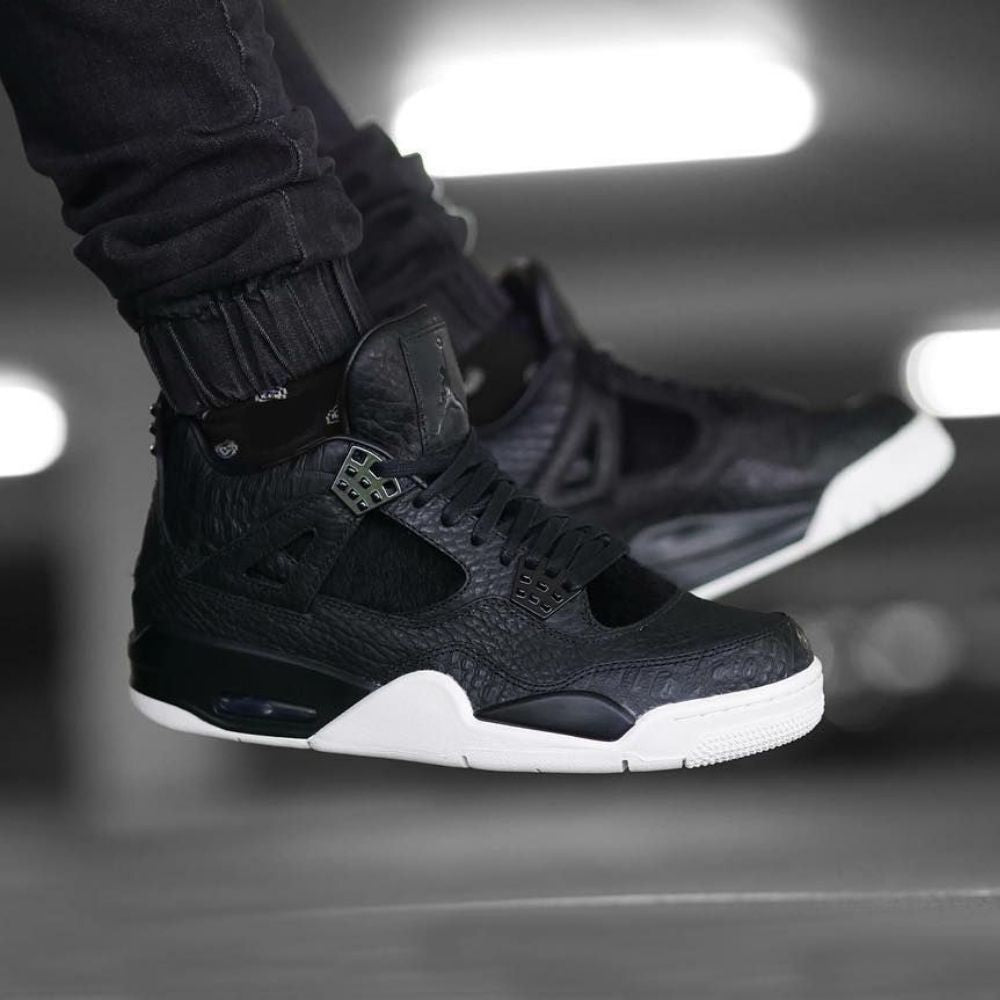 Air Jordan 4 Retro Pony Hair Black Sail
