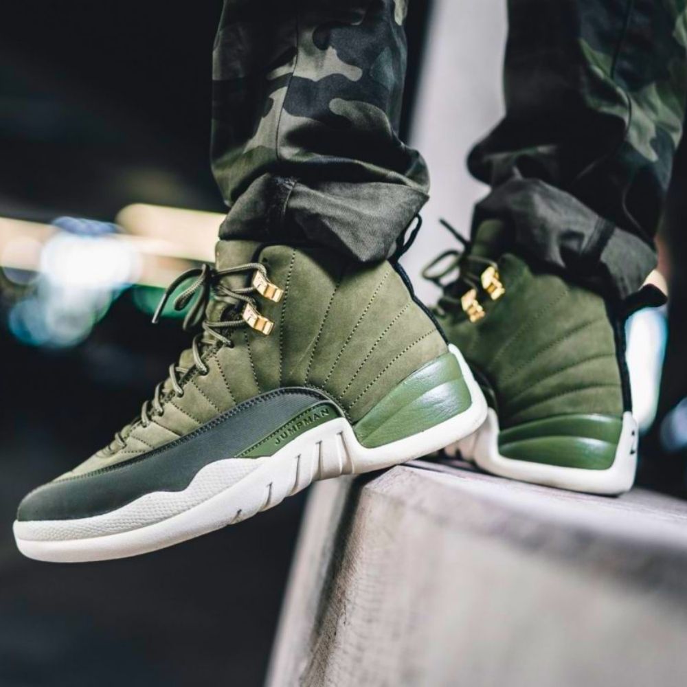 Air Jordan 12 Retro Chris Paul Class Of 2003 Olive