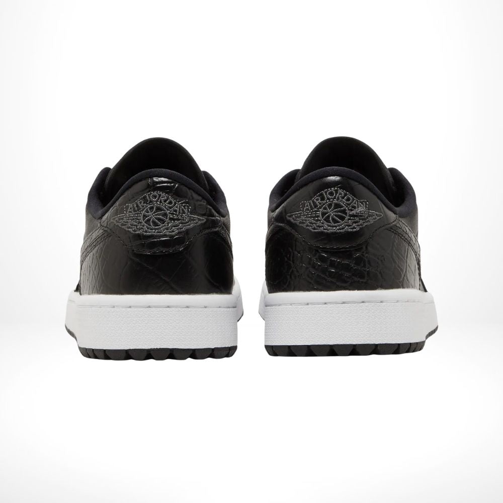 Air Jordan 1 Low Golf Black Crocodile White