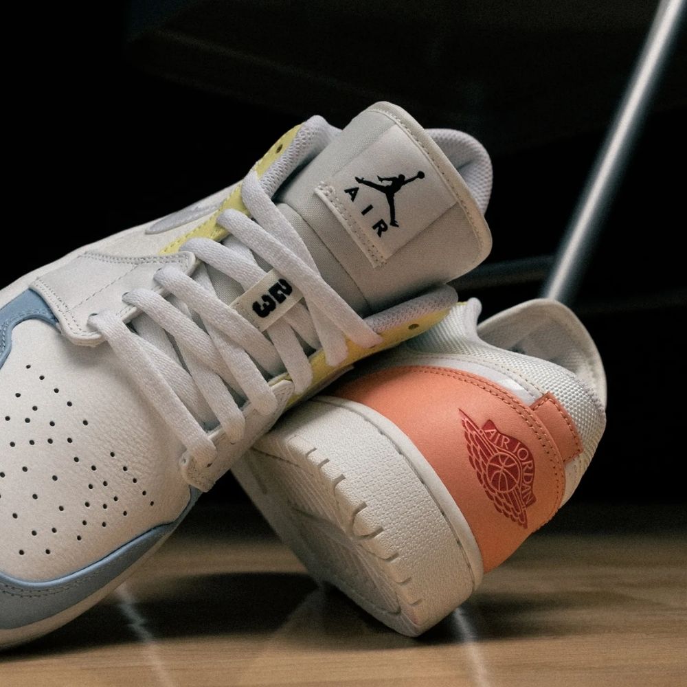 Air Jordan 1 Low To My First Coach Sail White
