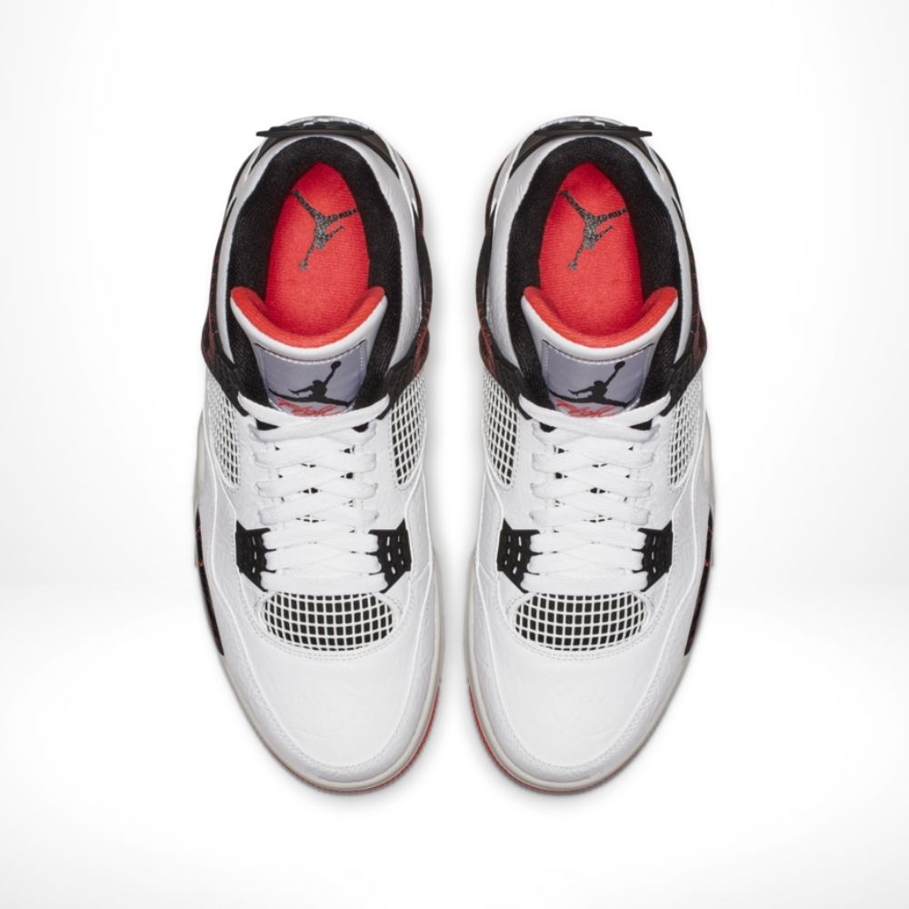 Air Jordan 4 Retro Flight Nostalgia White Black
