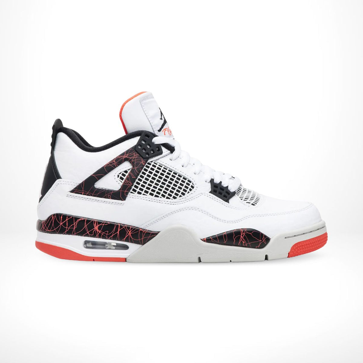 Air Jordan 4 Retro Flight Nostalgia White Black