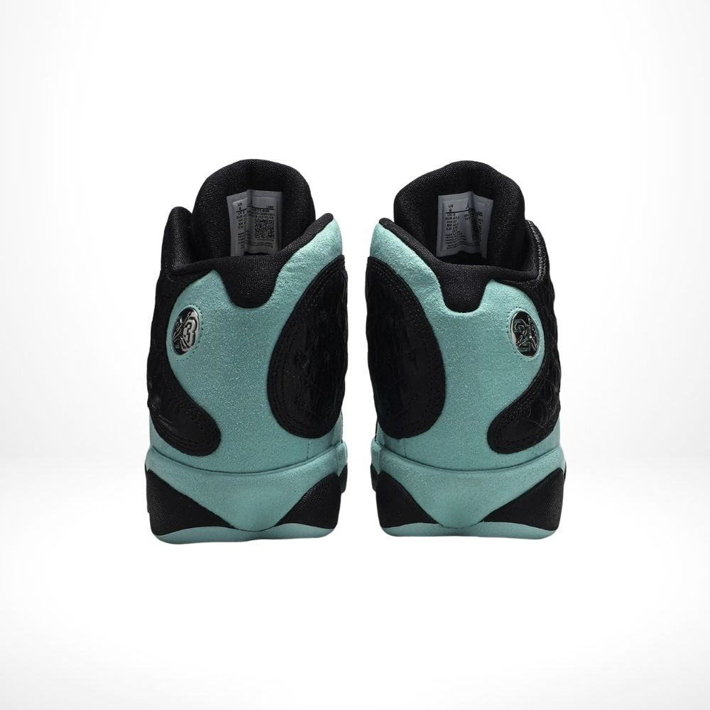 Air Jordan 13 Retro Black Island Green