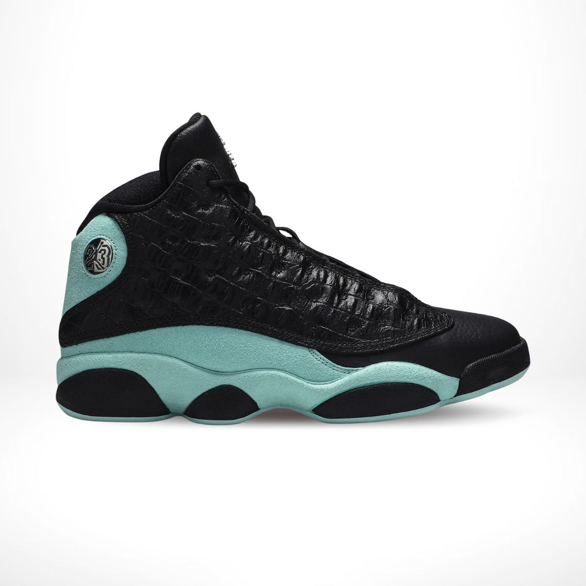Air Jordan 13 Retro Black Island Green