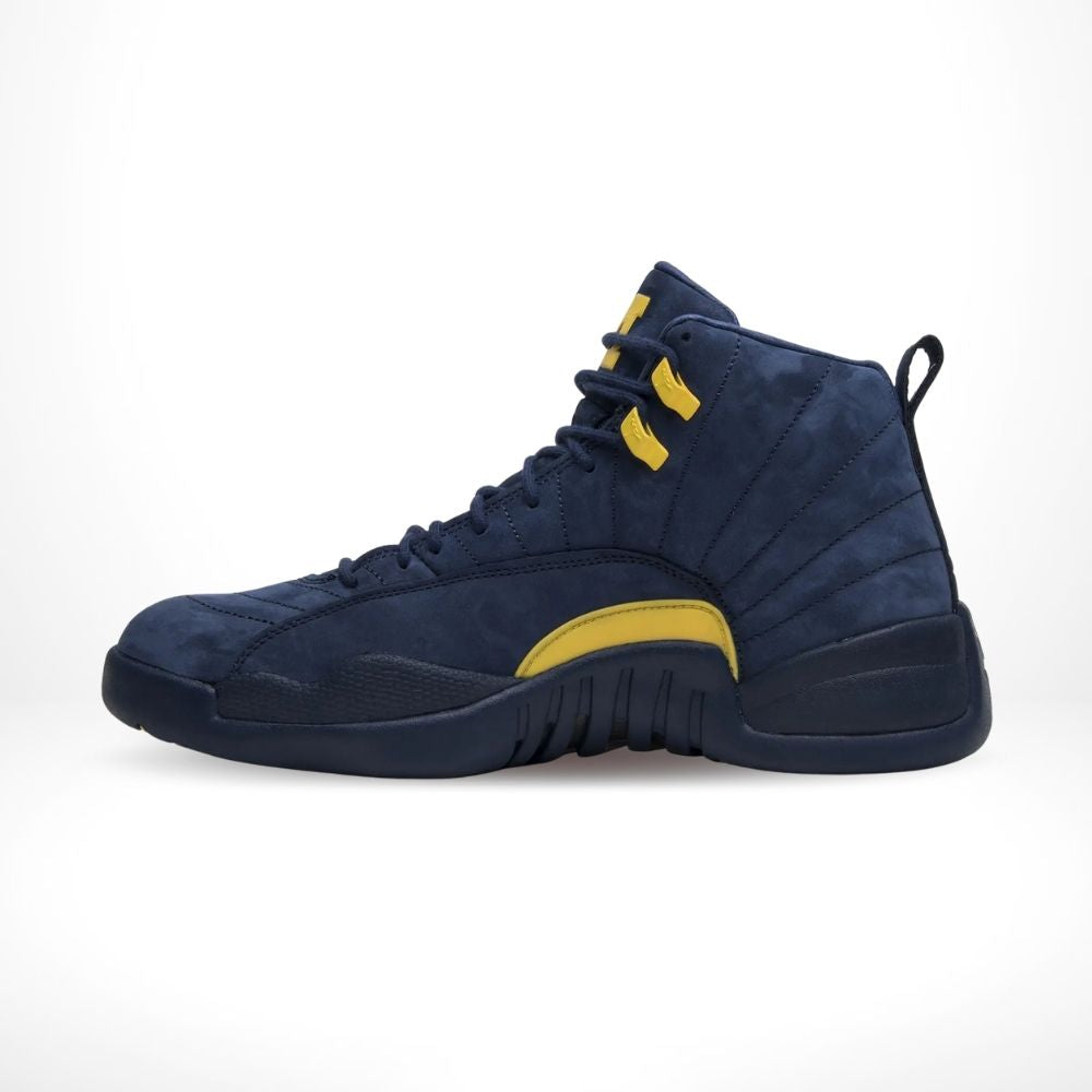 Air Jordan 12 Retro Michigan College Navy Amarillo