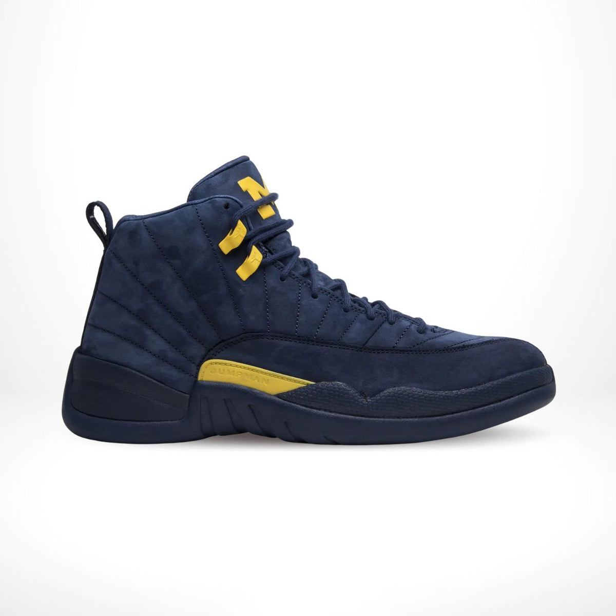 Air Jordan 12 Retro Michigan College Navy Amarillo