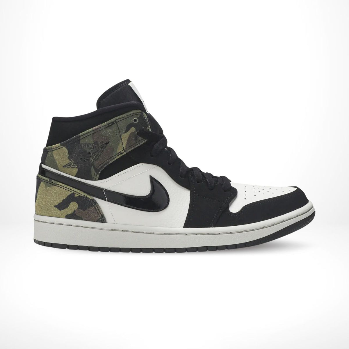 Air Jordan 1 Mid Camo Khaki Green Brown