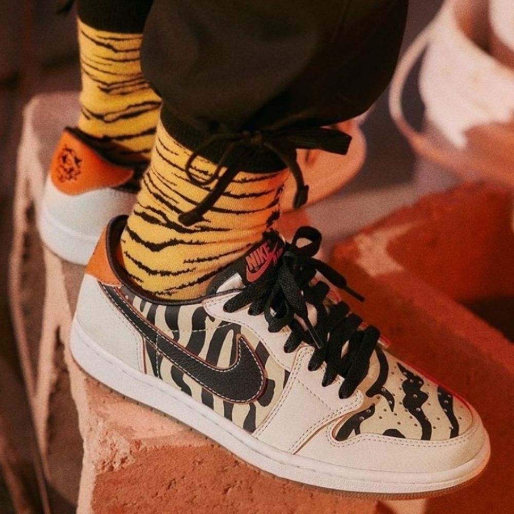 Air Jordan 1 Low OG Year of the Tiger Sail Black