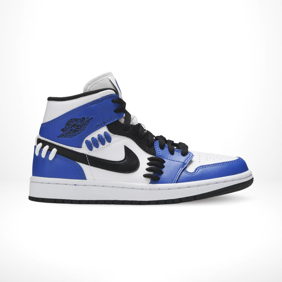 Air Jordan 1 Mid Sisterhood Game Royal Blue White