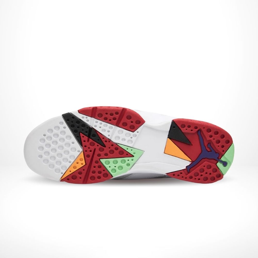 Air Jordan 7 Retro Hare White True Red