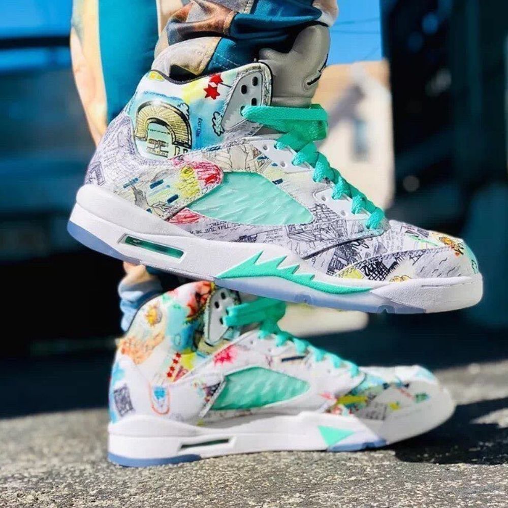 Air Jordan 5 Retro Wings Multicolor
