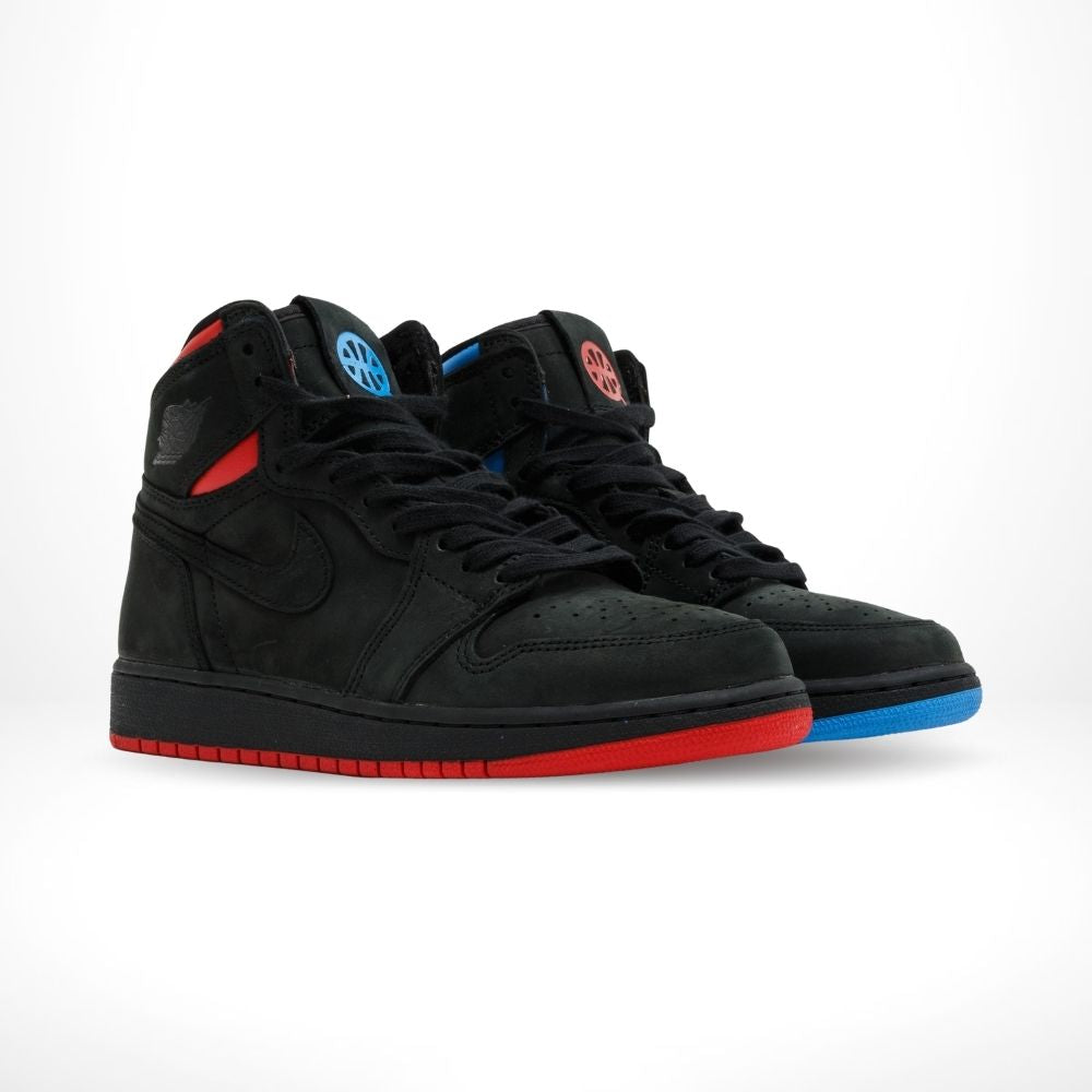 Air Jordan 1 Retro High OG Quai 54 Black Blue Red