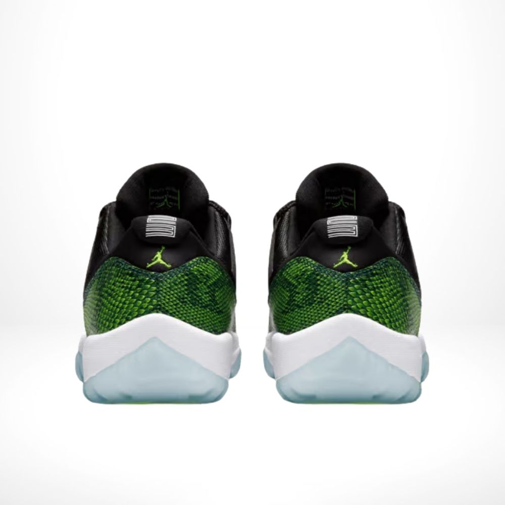 Air Jordan 11 Retro Low Green Snakeskin