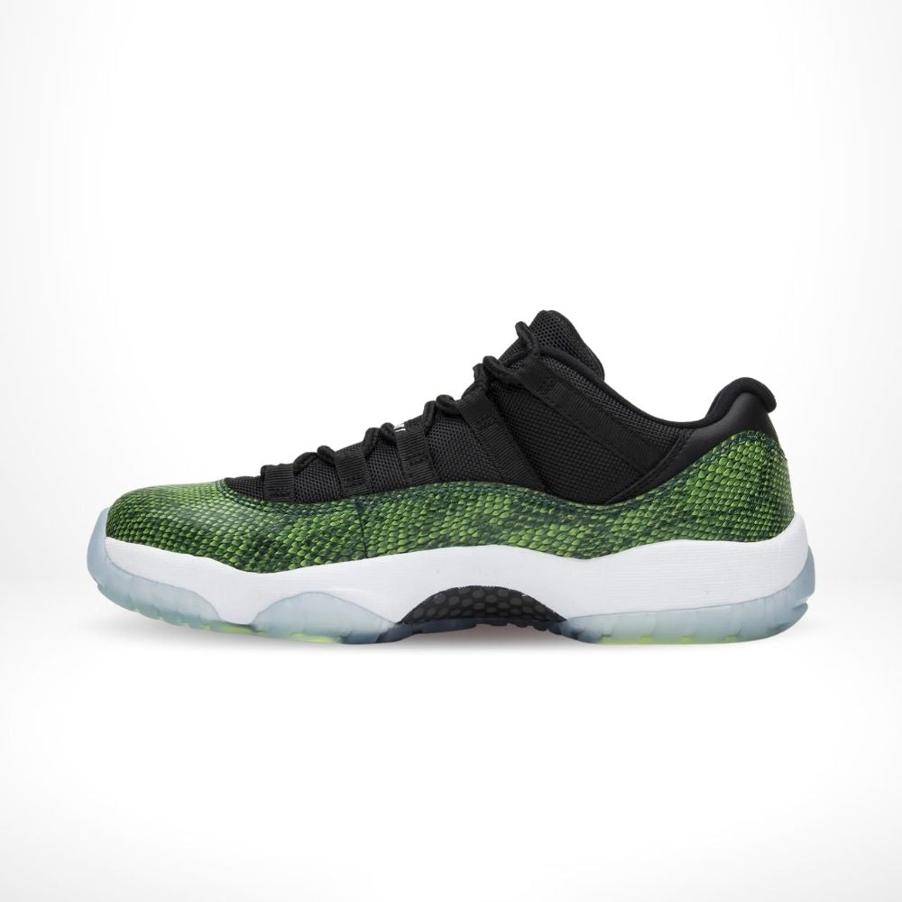 Air Jordan 11 Retro Low Green Snakeskin