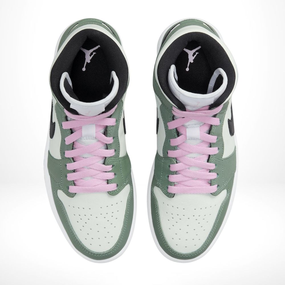 Air Jordan 1 Mid Dutch Green Black