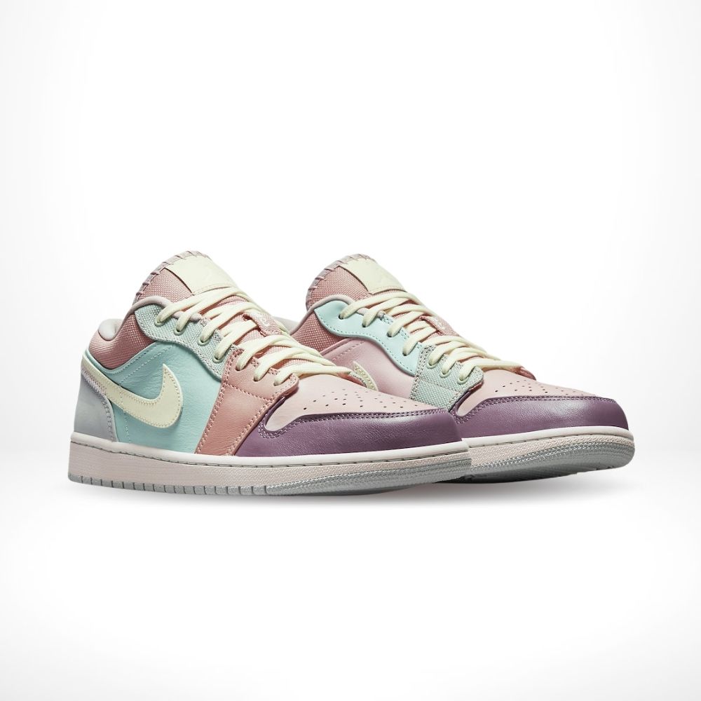 Air Jordan 1 Low Easter Pastel Teal Pink Purple