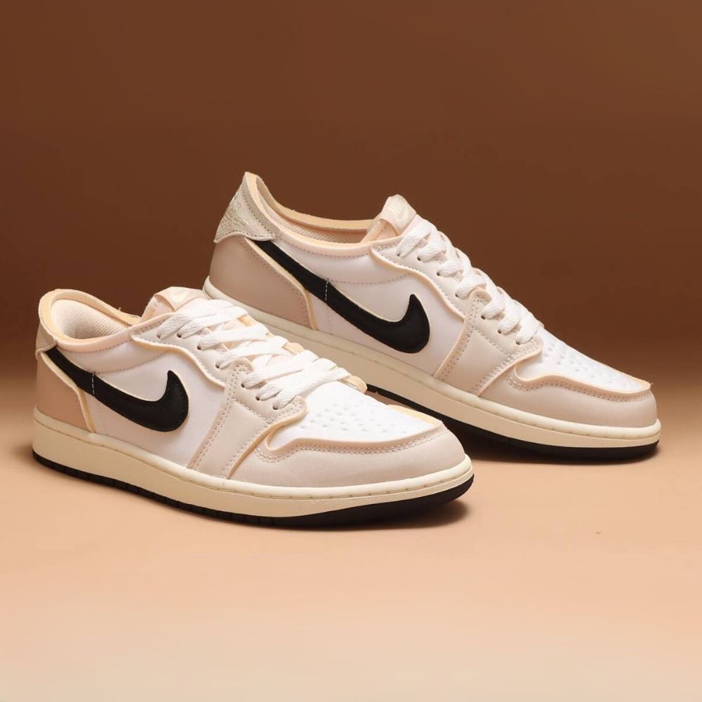Air Jordan 1 Low White and Coconut Milk