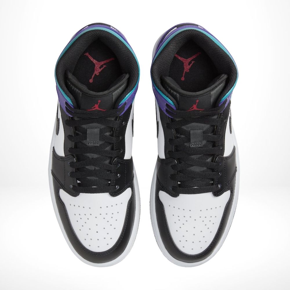 Air Jordan 1 Mid Court Purple Tropical Twist