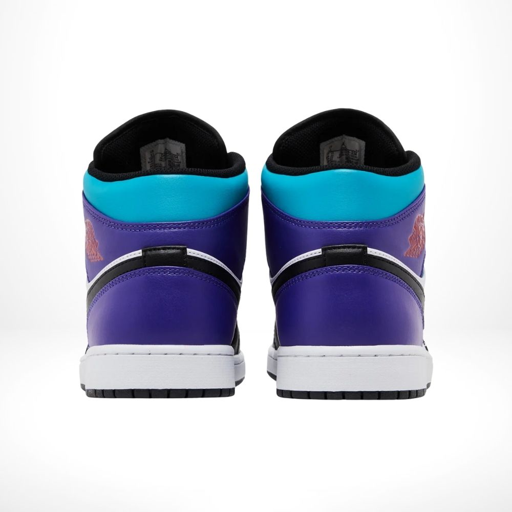 Air Jordan 1 Mid Court Purple Tropical Twist