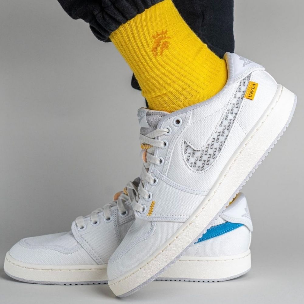 Air Jordan 1 Retro AJKO Low X Union LA White Canvas SP