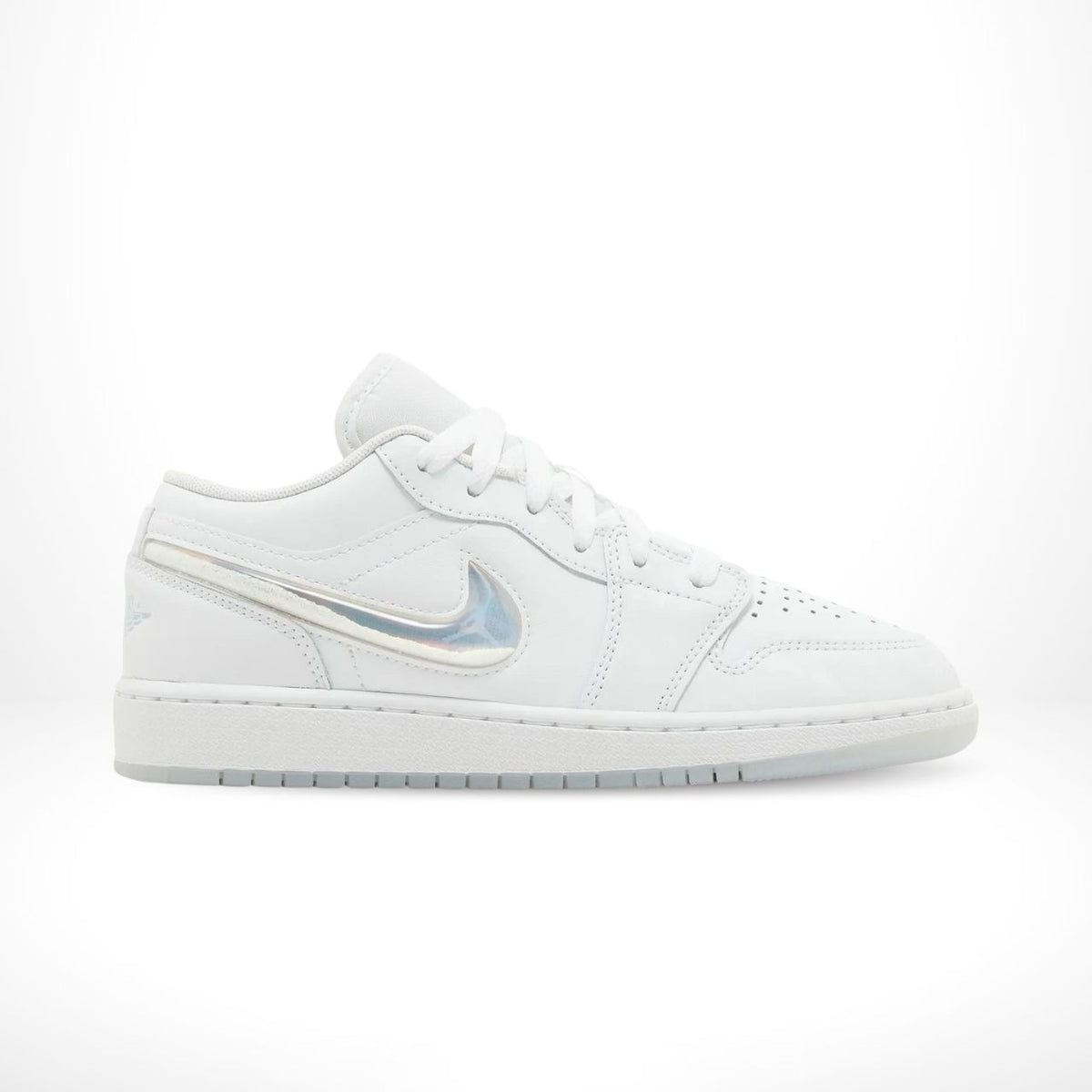 Air Jordan 1 Low Glitter Swoosh White SE