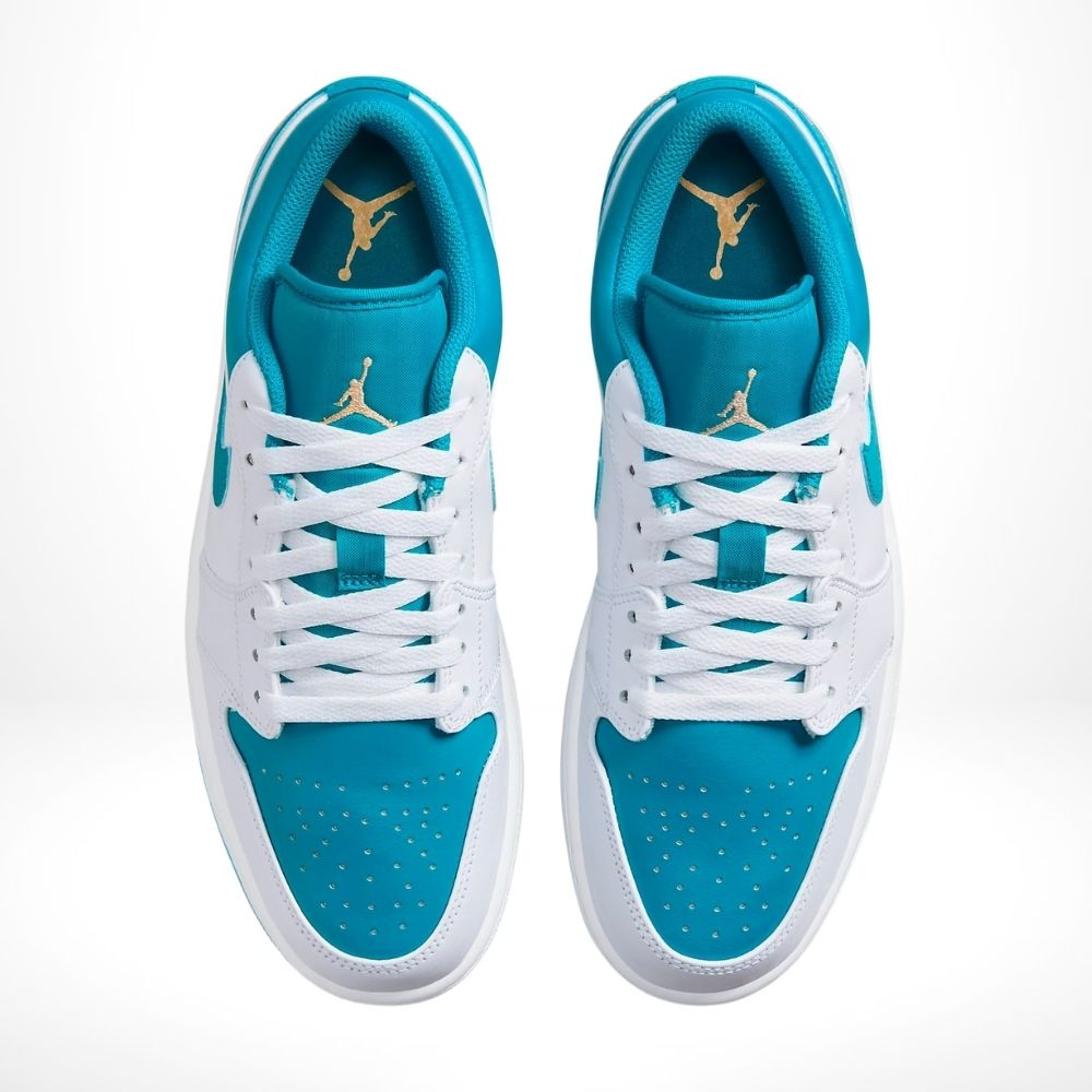Air Jordan 1 Low Aquatone Blue White