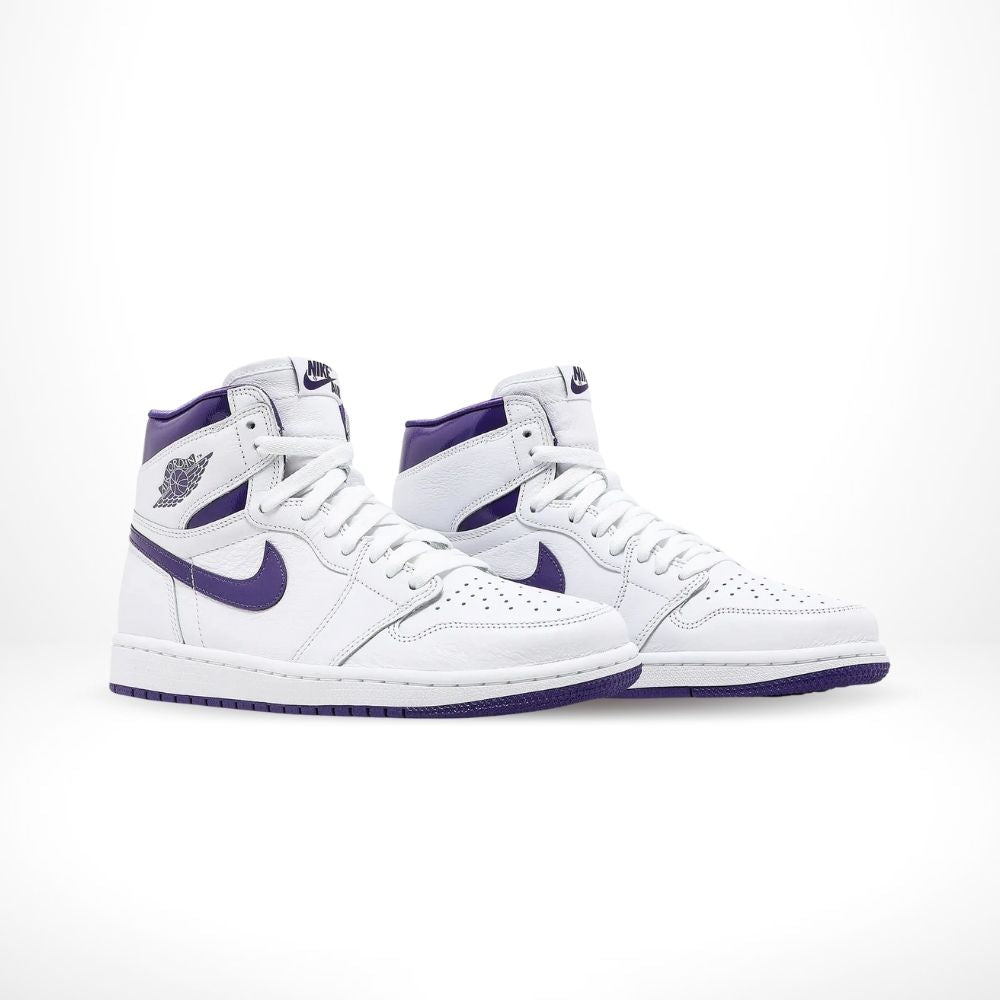 Air Jordan 1 Retro High OG White Court Purple