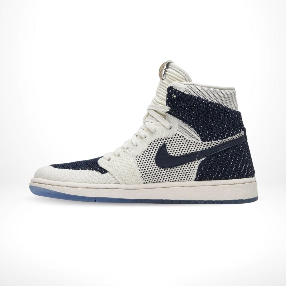 Air Jordan 1 Retro High OG Flyknit Re2pect Sail Navy