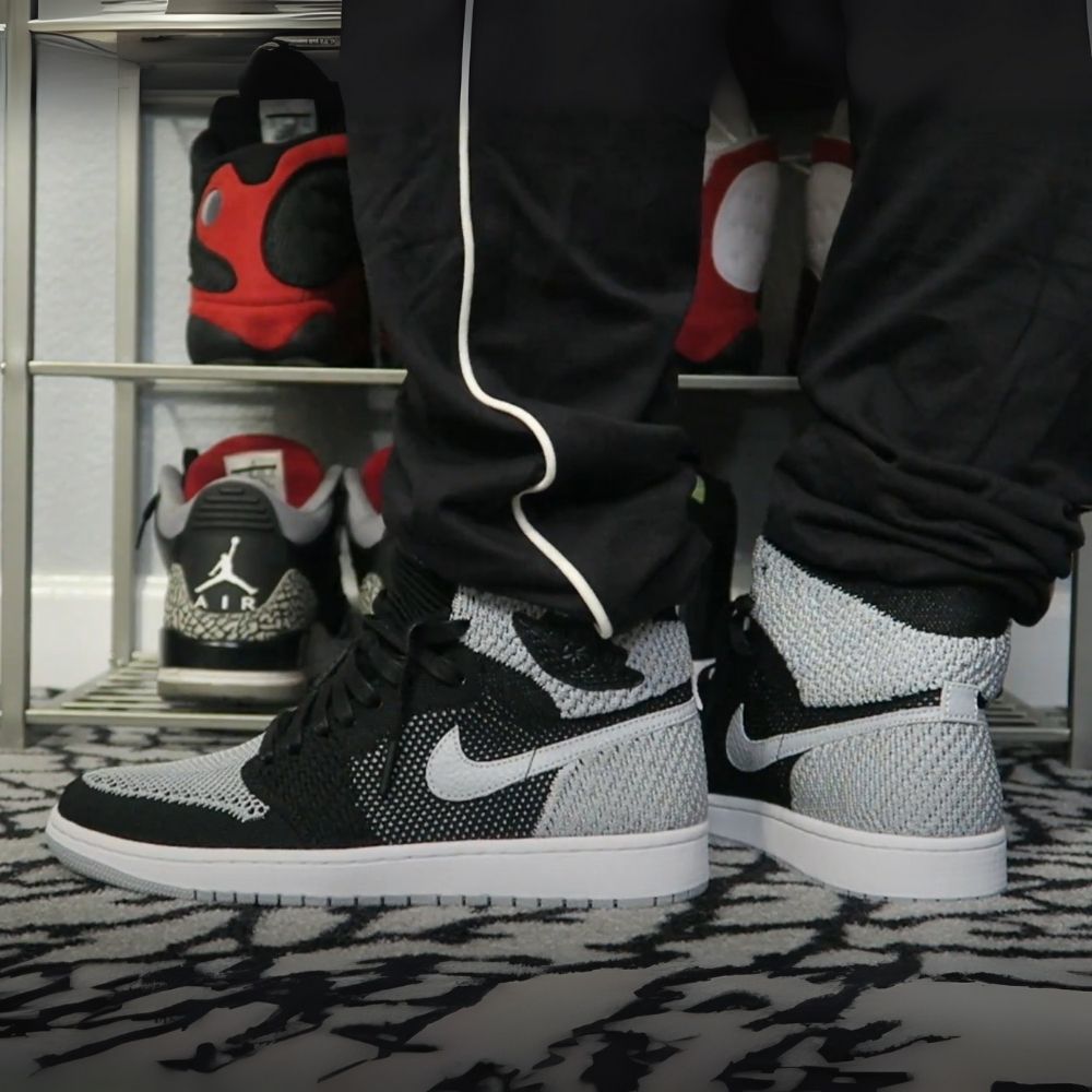 Air Jordan 1 Retro High OG Flyknit Re2pect Sail Navy