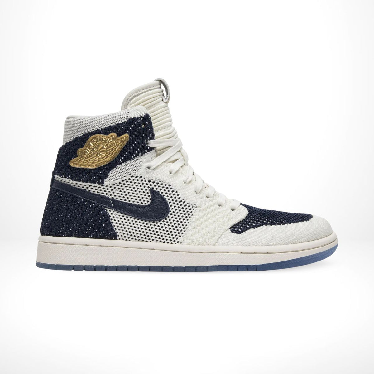 Air Jordan 1 Retro High OG Flyknit Re2pect Sail Navy