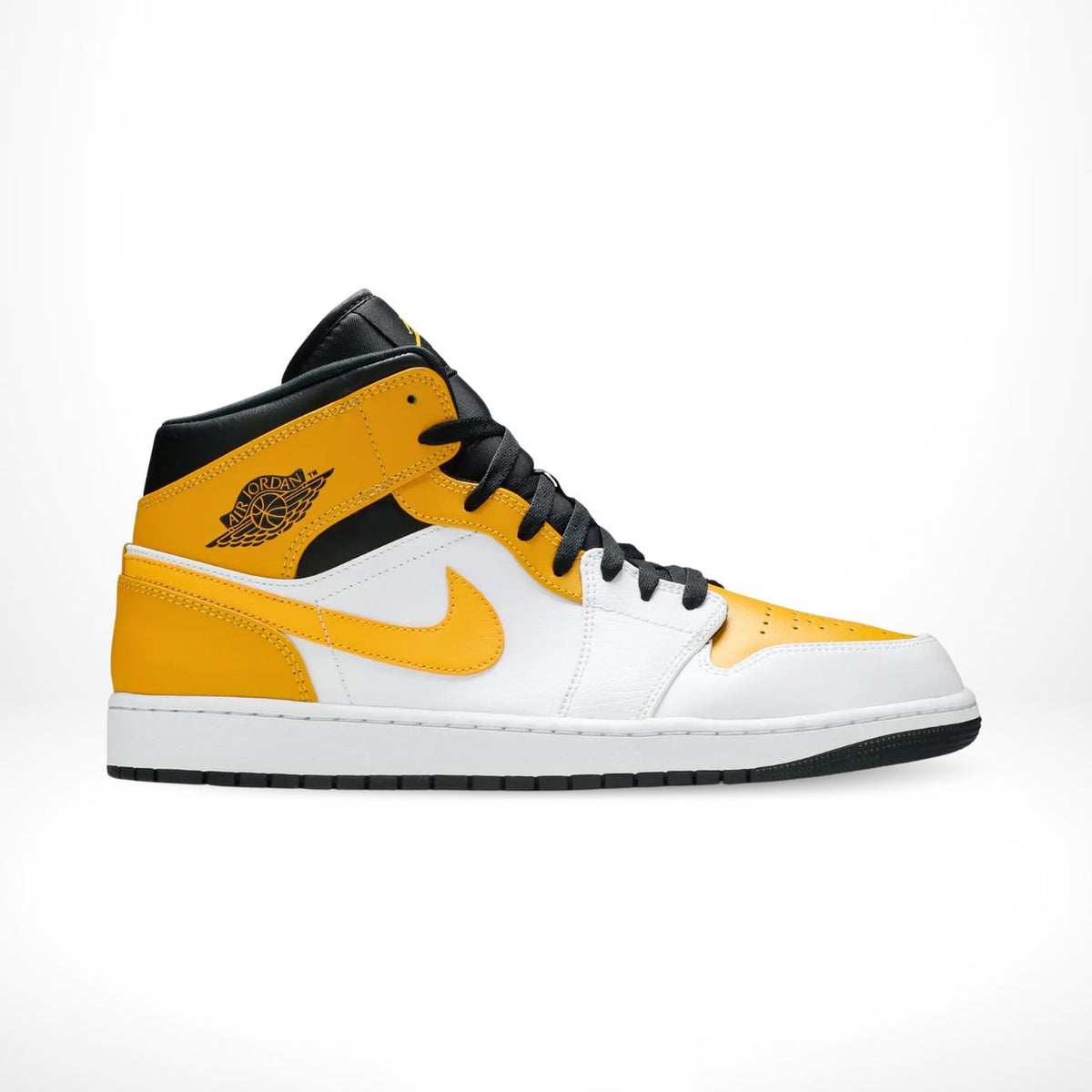 Air Jordan 1 Mid University Gold White Black
