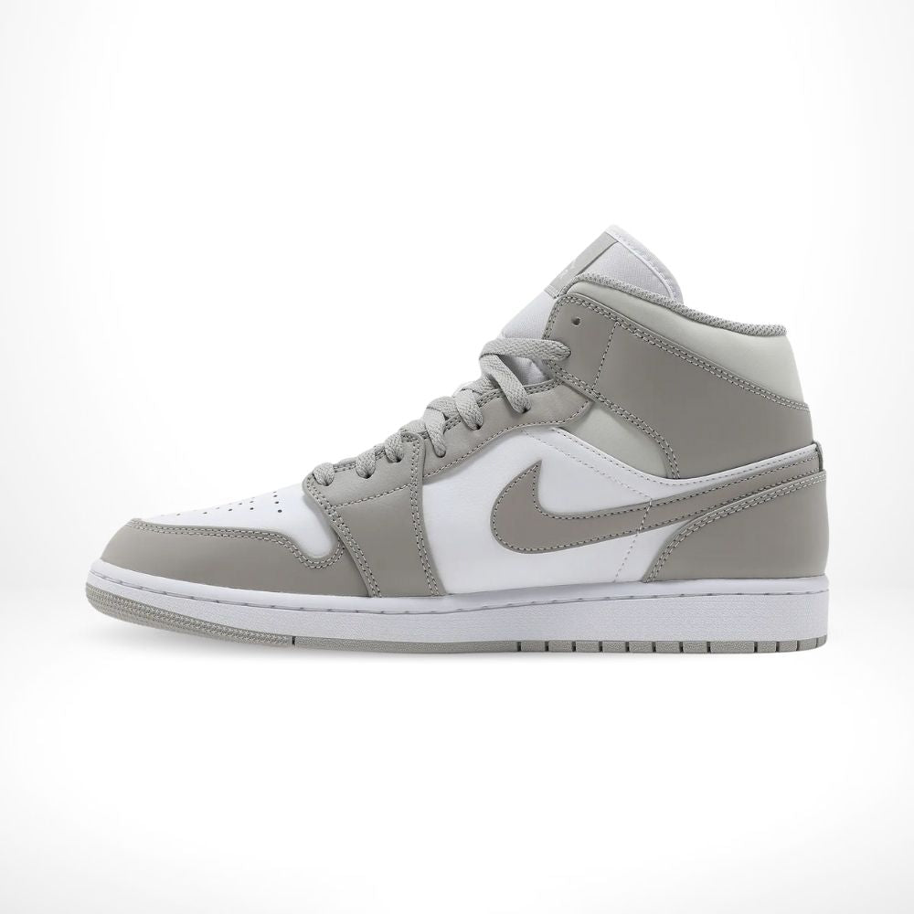 Air Jordan 1 Mid College Grey White