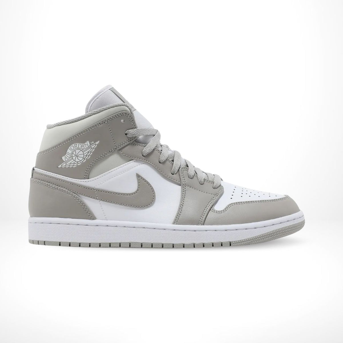 Air Jordan 1 Mid College Grey White